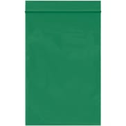 4 x 6" - 2 Mil Green Reclosable Poly Bags