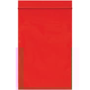 4 x 6" - 2 Mil Red Reclosable Poly Bags