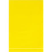 4 x 6" - 2 Mil Yellow Flat Poly Bags