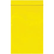 4 x 6" - 2 Mil Yellow Reclosable Poly Bags