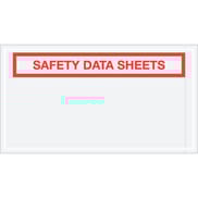5 1/2 x 10" "Safety Data Sheets" SDS Envelopes