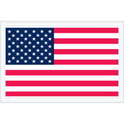 5 1/4 x 8" U.S.A. Flag Packing List Envelopes