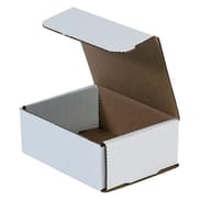 5 x 4 x 2" White Corrugated Mailers