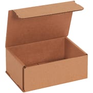 6 1/2 x 4 1/2 x 2 1/2" Kraft Corrugated Mailers
