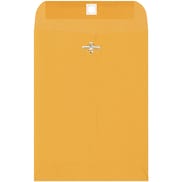 6 1/2 x 9 1/2" Kraft Clasp Envelopes