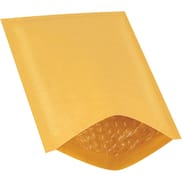 6 x 10" Kraft #0 Heat-Seal Bubble Mailers (25 Pack)