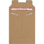 6 x 8" Kraft Stayflats® Mailers