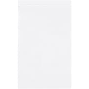 6 x 9" - 2 Mil White Reclosable Poly Bags