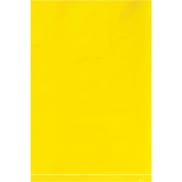 6 x 9" - 2 Mil Yellow Flat Poly Bags (100 Pack)