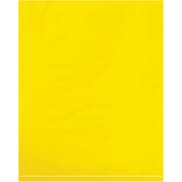 8 x 10" - 2 Mil Yellow Flat Poly Bags