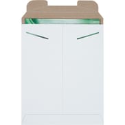 9 3/4 x 12 1/4" White Stayflats® Mailers