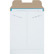 9 x 11 1/2" White Stayflats® Mailers