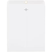 9 x 12" White Clasp Envelopes