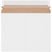 9 x 7" White Stayflats Lite® Mailers