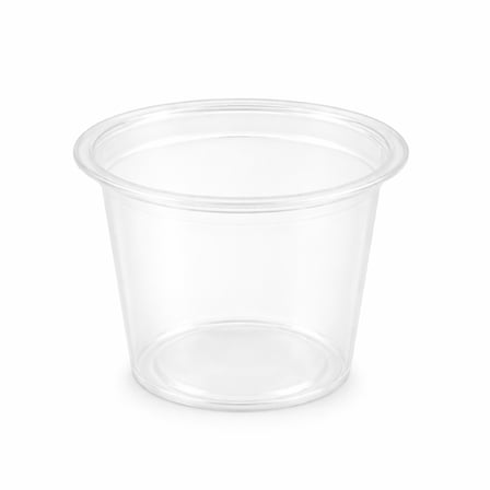 1 oz Clear PP Plastic Portion Cup - (2500/Case) - Image 1 of 1