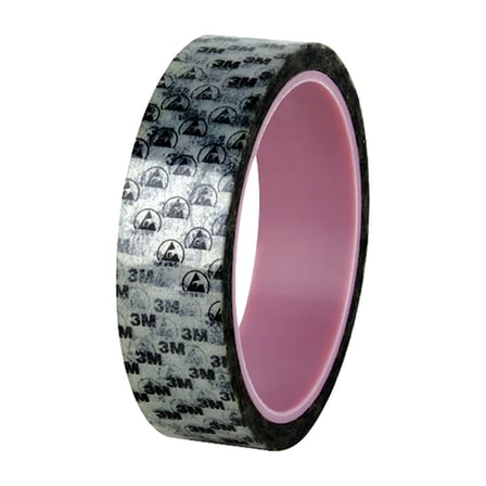 1" x 72 yds. 3M™ 40PR Anti-Static Printed Tape – 2.2 Mil