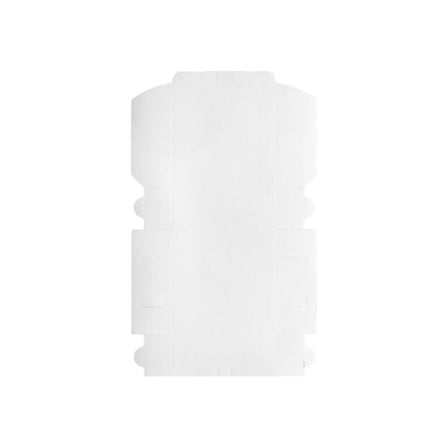 Unassembled 10 × 10 × 4 White Cake  Bakery Box, 1-Piece, Lock Corner.jpg