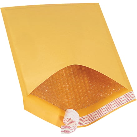 10 1/2 x 16" Kraft #5 Self-Seal Bubble Mailers