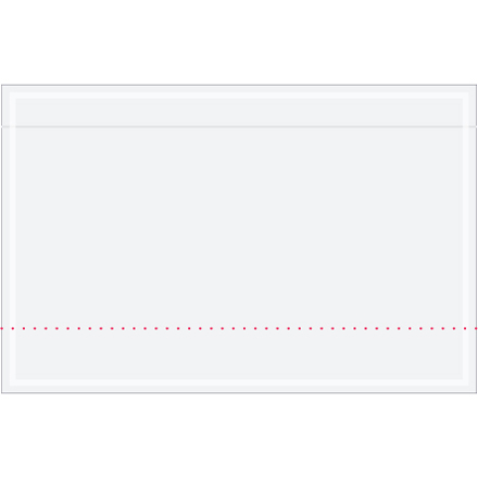 10 3/4 x 6 3/4" "Clear Face" Document Envelopes