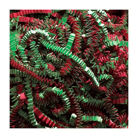 10 lb. Christmas Blend Crinkle Paper
