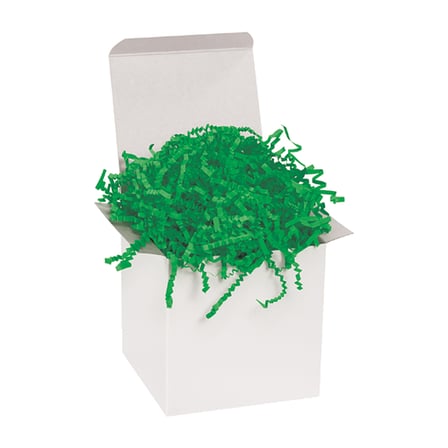 10 lb. Green Crinkle Paper
