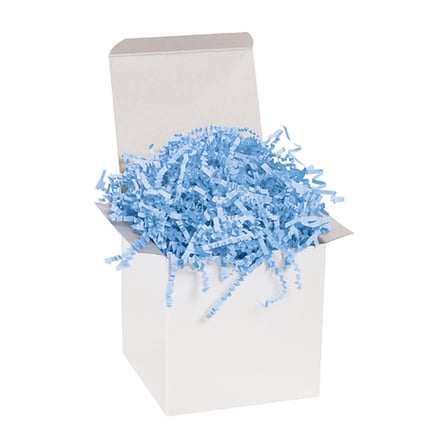 10 lb. Light Blue Crinkle Paper