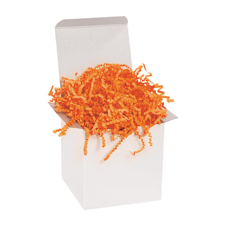 10 lb. Orange Crinkle Paper