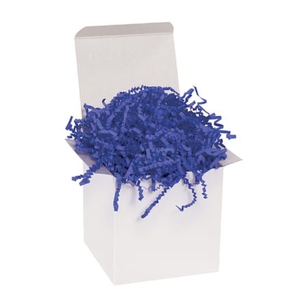 10 lb. Royal Blue Crinkle Paper