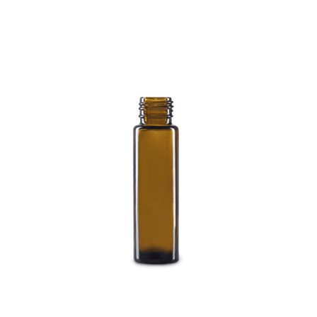 10 ml Amber Glass Roll On Bottle