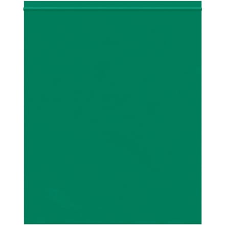 10 x 12" - 2 Mil Green Reclosable Poly Bags