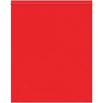 10 x 12" - 2 Mil Red Reclosable Poly Bags