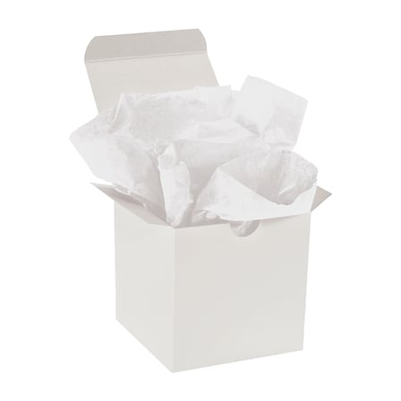 10 x 15" White Gift Grade Tissue Paper