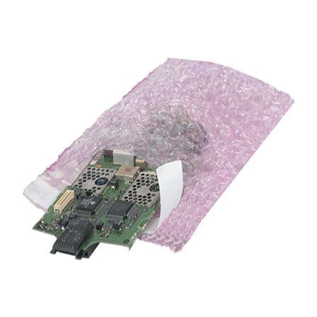 10 x 20" Anti-Static Self-Seal Bubble Pouches