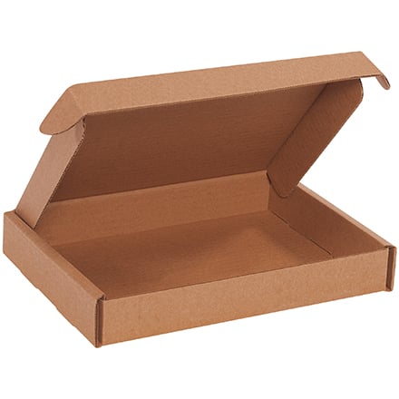 10 x 8 x 1 1/2" Kraft Deluxe Literature Mailers