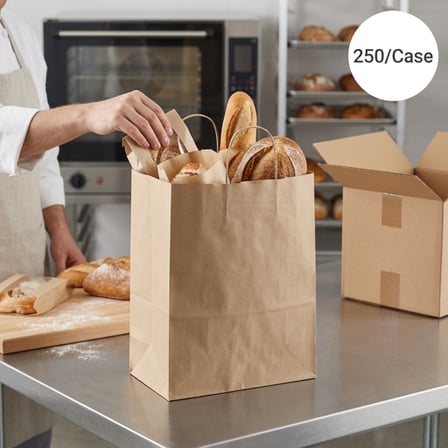 10.5 x 7 x 13 Kraft Paper Shopping Bag with Handles.png