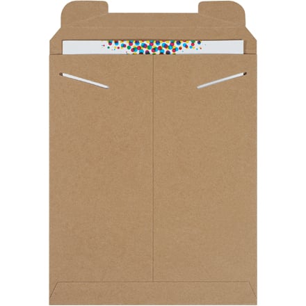 11 x 13 1/2" Kraft Stayflats® Mailers