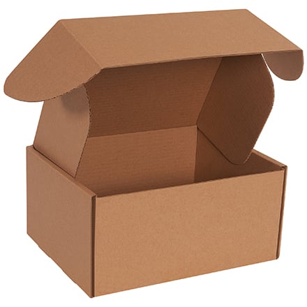 12 1/8 x 9 1/4 x 6" Kraft Deluxe Literature Mailers