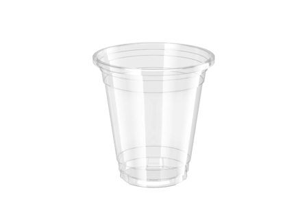 12 oz. Clear PET Plastic Cold Cups - (1000/Case)