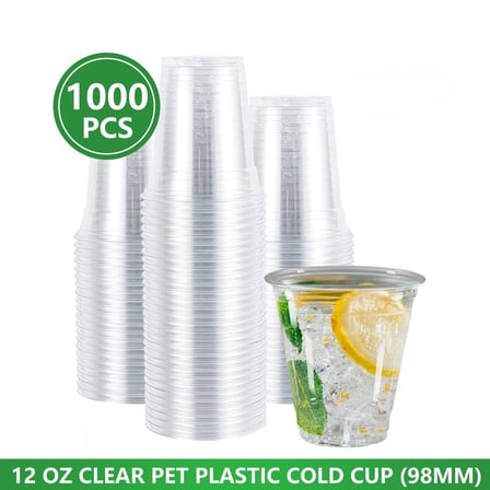 Case of 12 Ounces Clear PET Plastic Cold Cups, 98mm.jpg