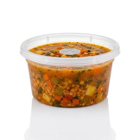 12 Ounce Translucent Deli Container with Vegitables Soup and lid.jpg