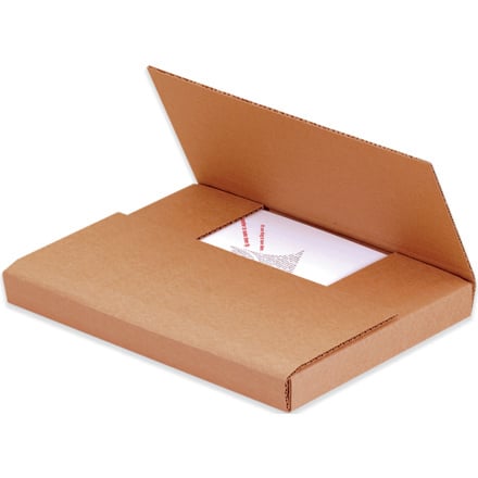 12 x 10 1/2 x 2" Kraft Easy-Fold Mailers