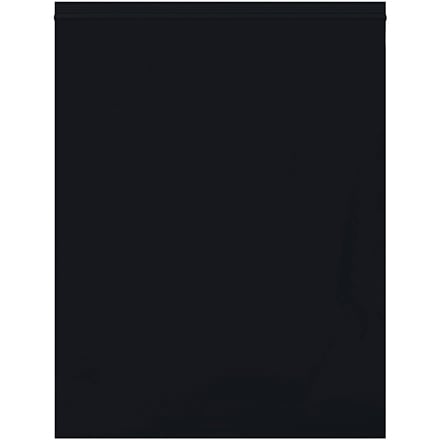 12 x 15" - 2 Mil Black Reclosable Poly Bags