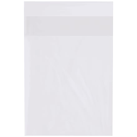 12 x 16" - 2 Mil Flap Lock Poly Bags