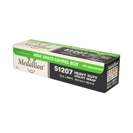 18 x 500' Foodservice Heavy Duty Aluminum Foil Roll