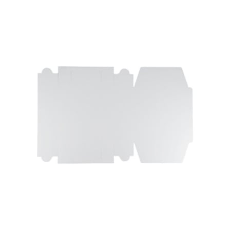 Unassembled 14 x 14 x 6 White Cake & Bakey Box, 1-Piece, Lock Corner.jpg