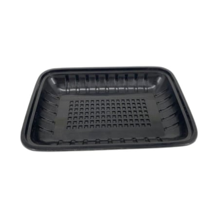 15 x 8 Black rectangular plastic meat tray.jpg