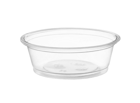 1.5 oz. Clear Plastic Portion Cups / Souffle Cups - (2500/Case)