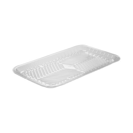 15'' x 8 116'' x 35'' Clear PET Plastic meat tray.png