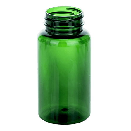 150cc Green PET Plastic Packer Bottle 38-400(400/case)