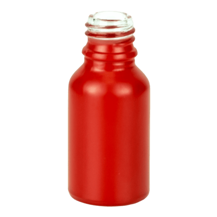 15ml Matte Red Glass Euro 18-415(468/case)